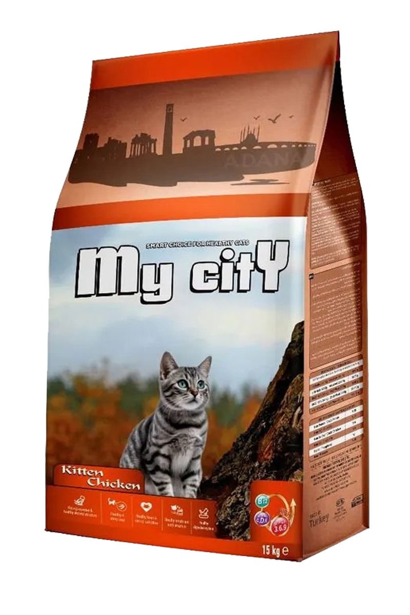 PROHUND MY CITY TAVUKLU YAVRU (KİTTEN) KEDİ MAMASI (15KG)
