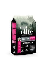 Food Elite Süper Premium Tavuklu Yavru Kedi Maması 15KG