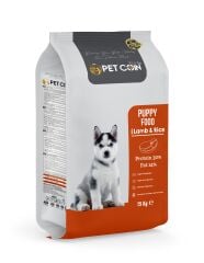 Pet Coin Plus Kuzu & Pirinçli Yavru Köpek Maması 15 kg
